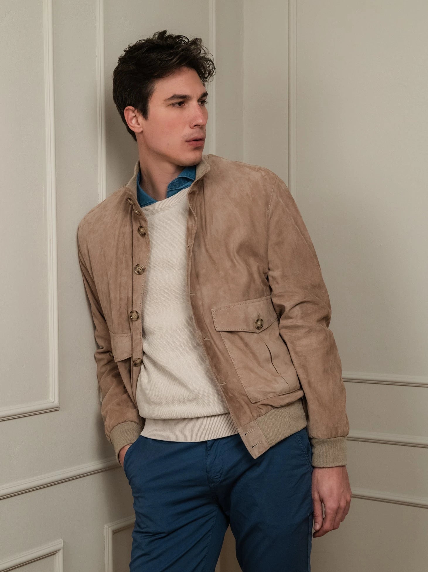 Giacchetta di pelle clearance