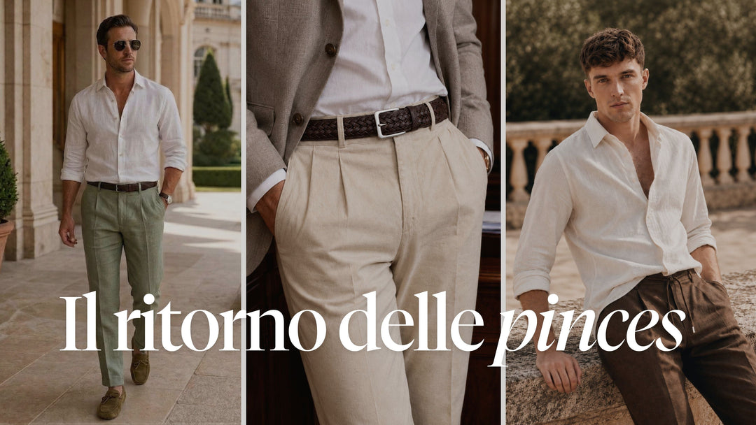 Pantaloni Primavera Estate 2026: il ritorno delle pinces