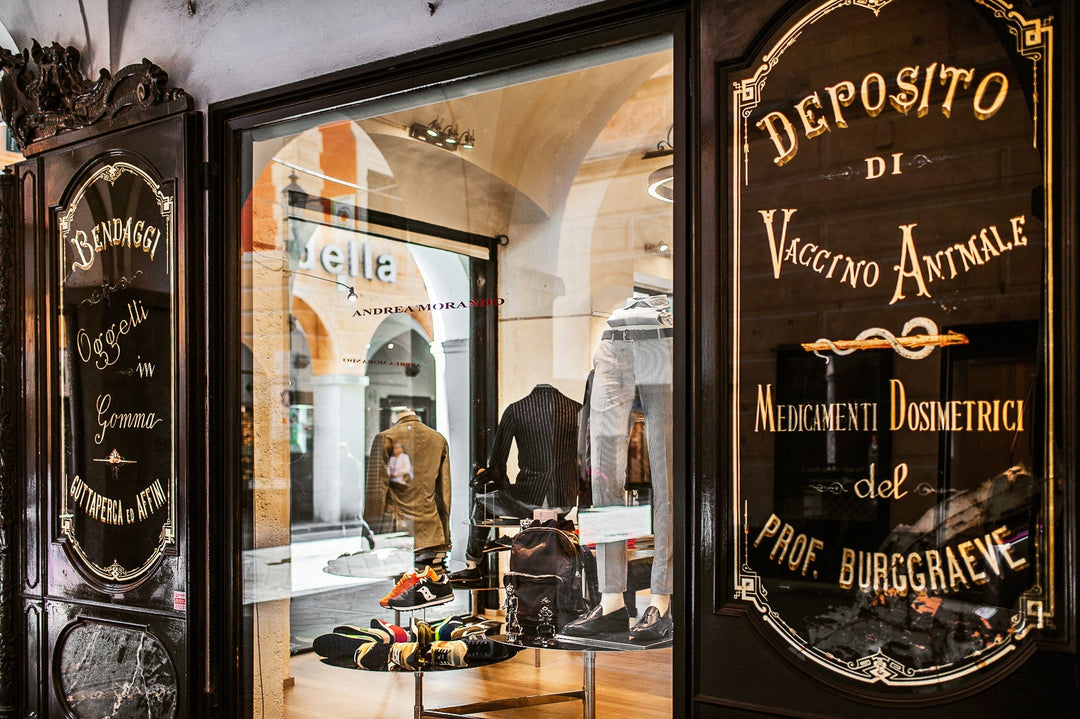 foto vetrina chiavari