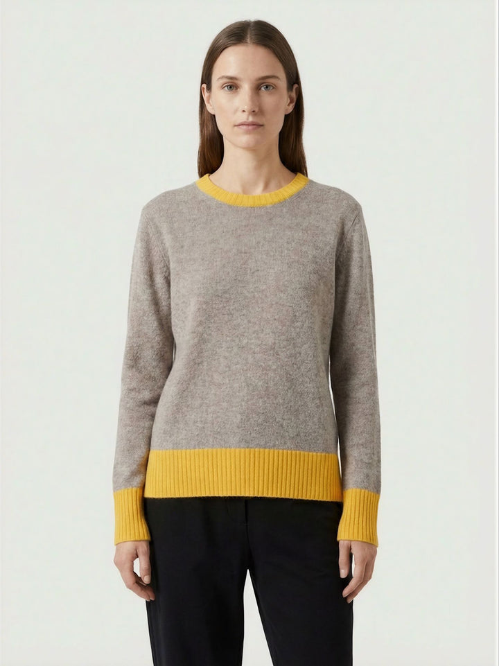 MAGLIONE ALESSANDRA IN CASHMERE BEIGE