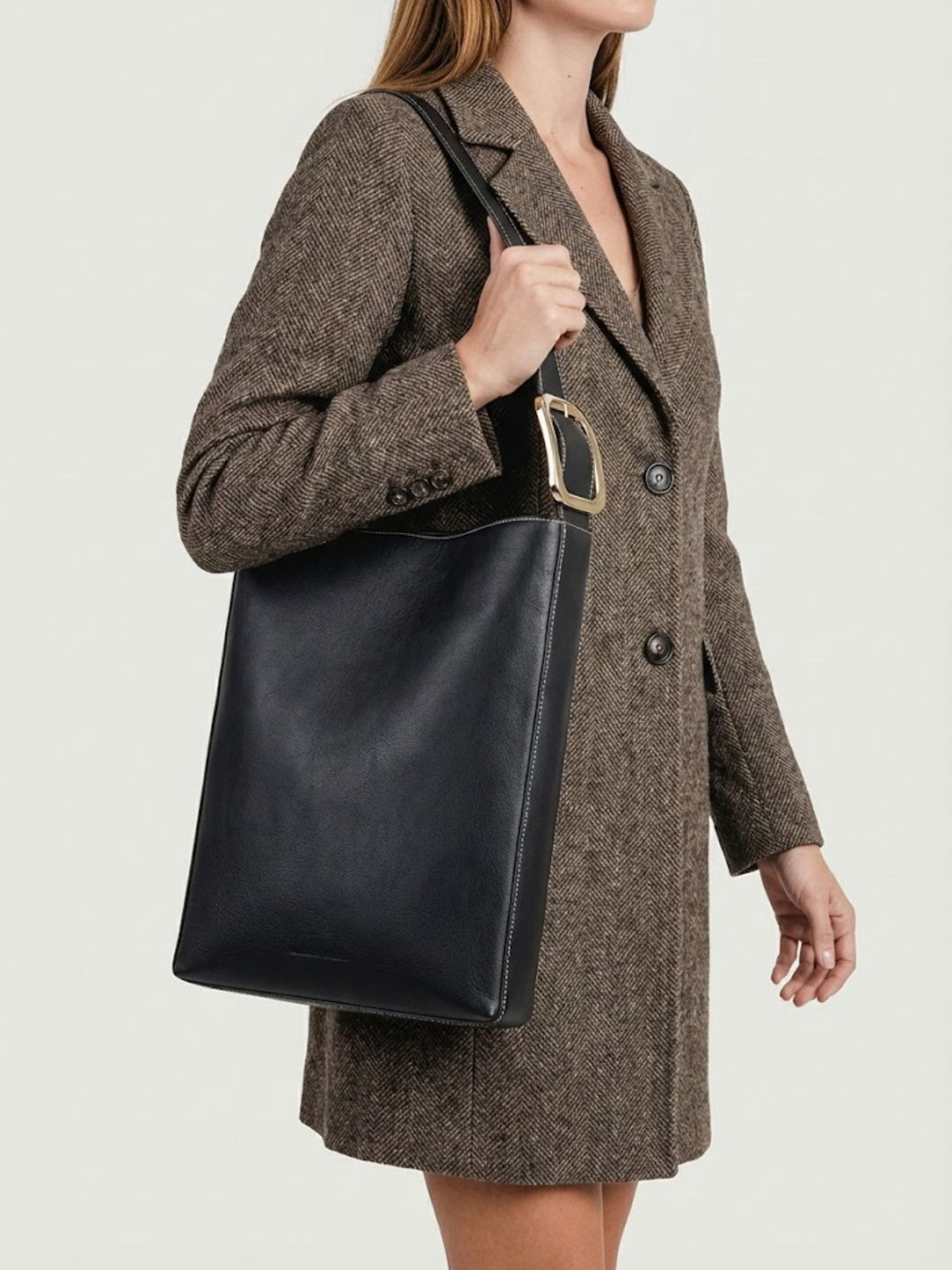 BORSA GRACE IN PELLE NERA