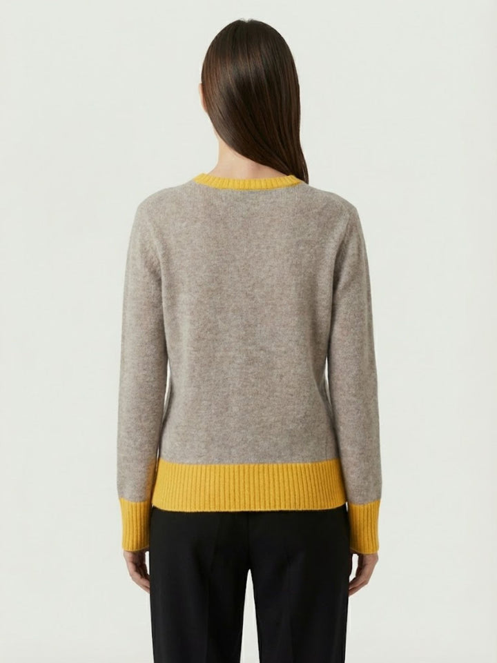 MAGLIONE ALESSANDRA IN CASHMERE BEIGE
