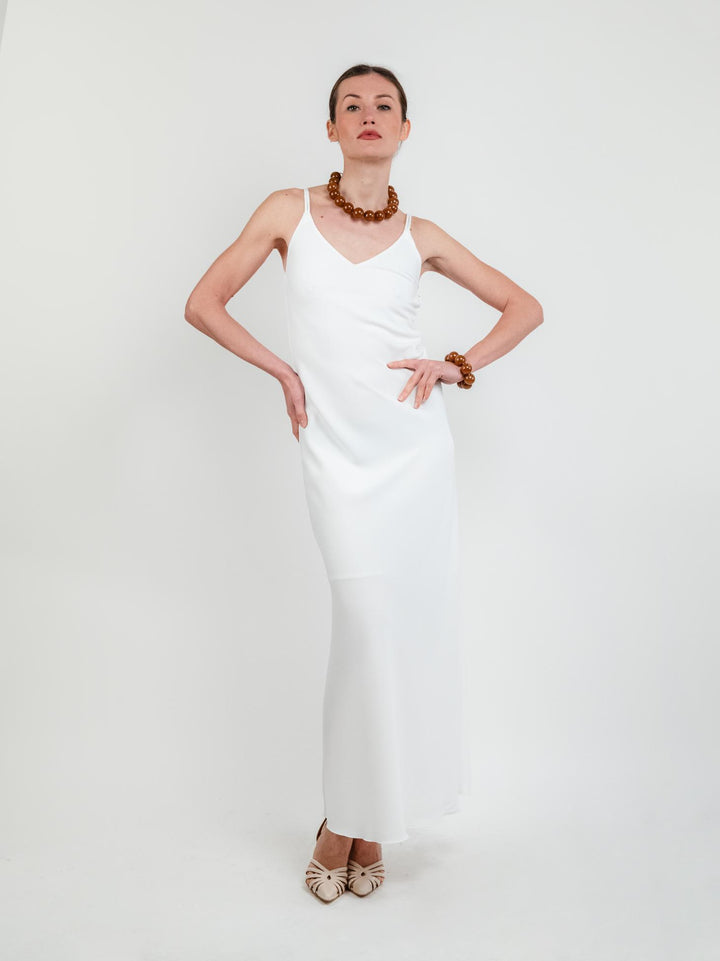 Abito lungo bianco