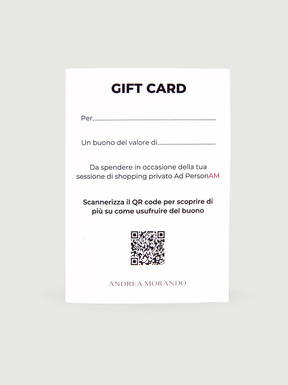 AdPersonAM Gift Card 450