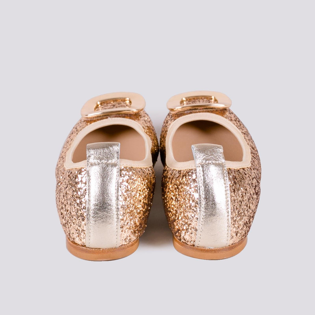 BALLERINA GLITTER CON FIBBIA