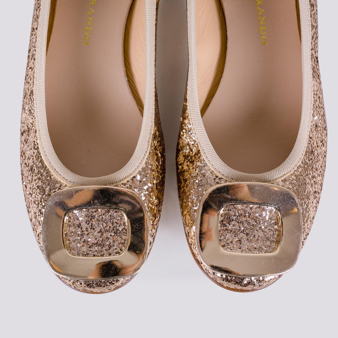BALLERINA GLITTER CON FIBBIA