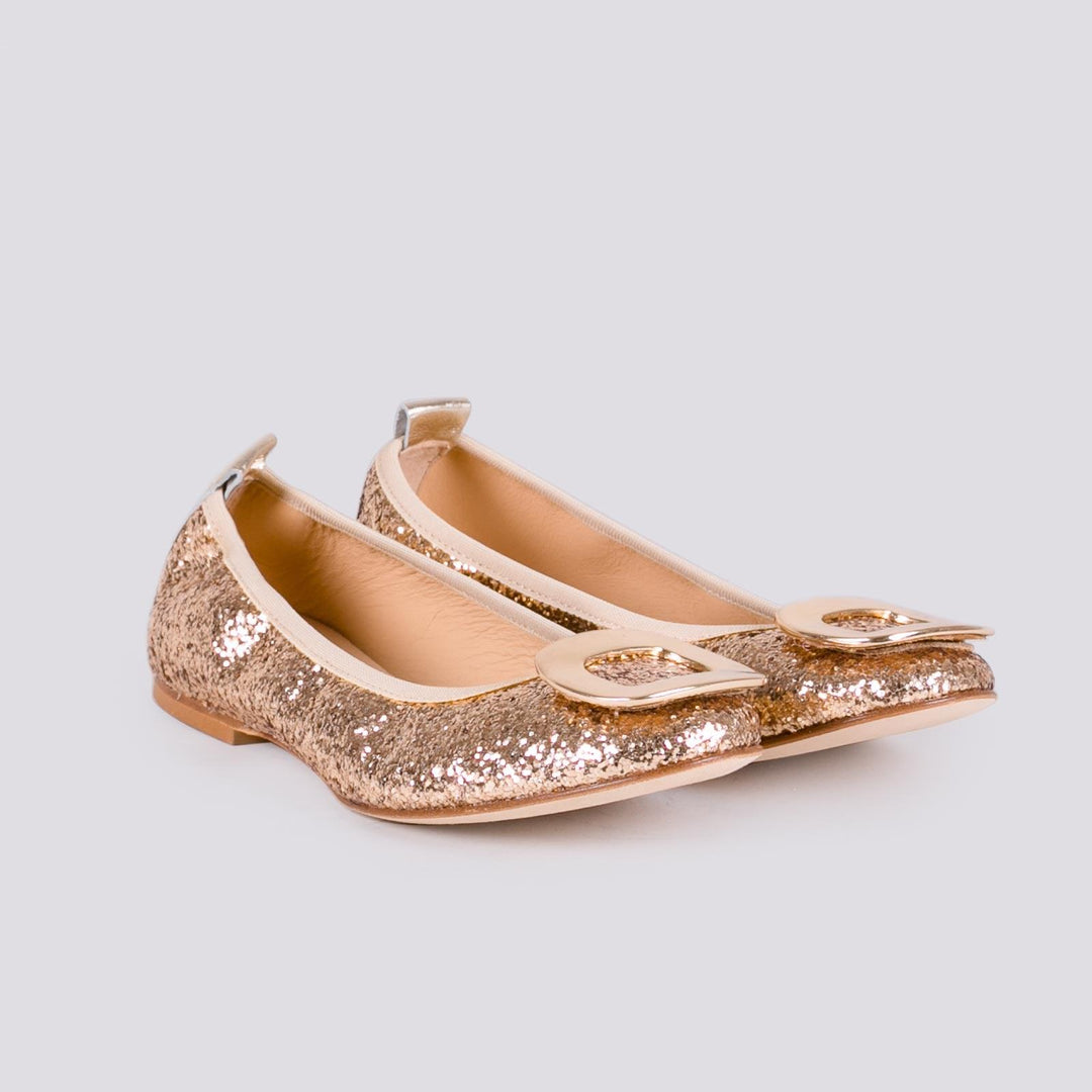 BALLERINA GLITTER CON FIBBIA