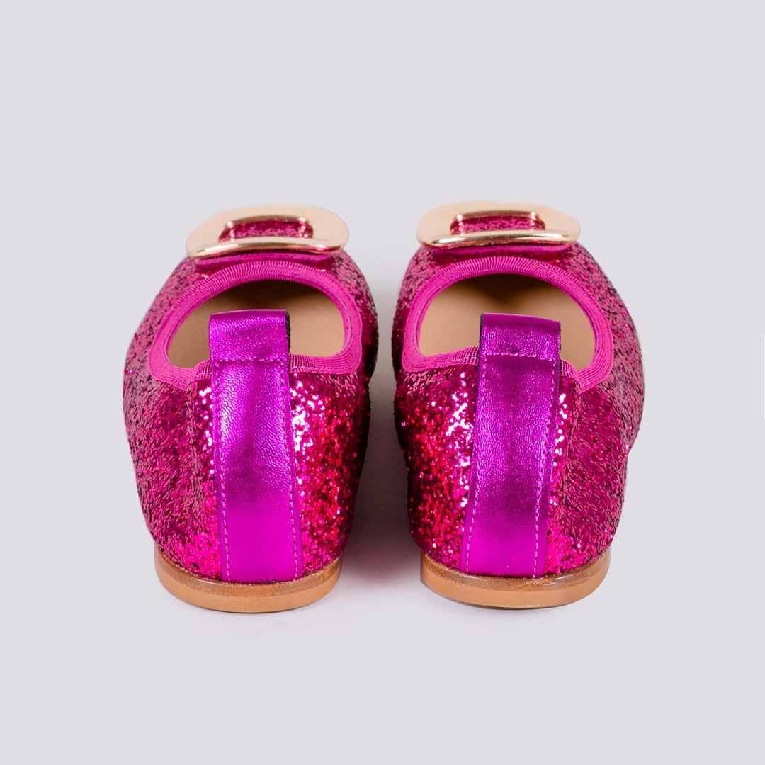 BALLERINA GLITTER CON FIBBIA