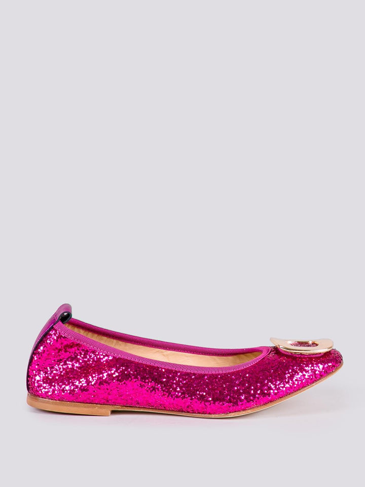 BALLERINA GLITTER CON FIBBIA