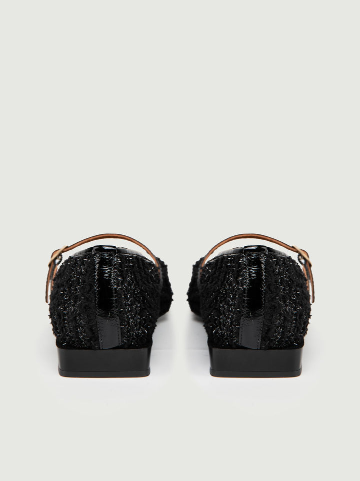 BALLERINA IN TWEED NERO LUREX