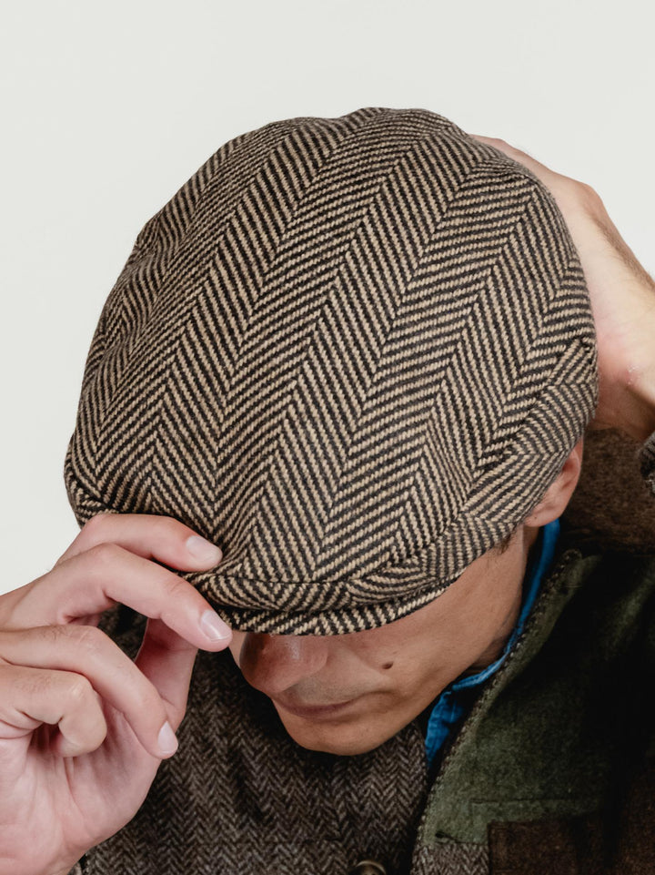 BASCO IN LANA MOTIVO SPIGA