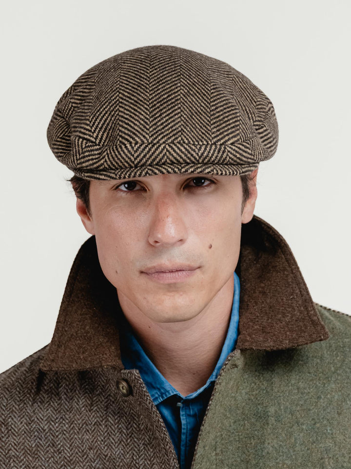 BASCO IN LANA MOTIVO SPIGA