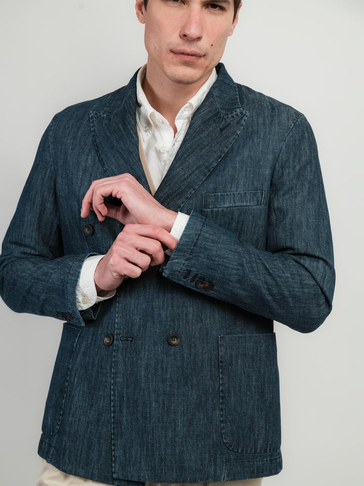 BLAZER DOPPIOPETTO IN DENIM