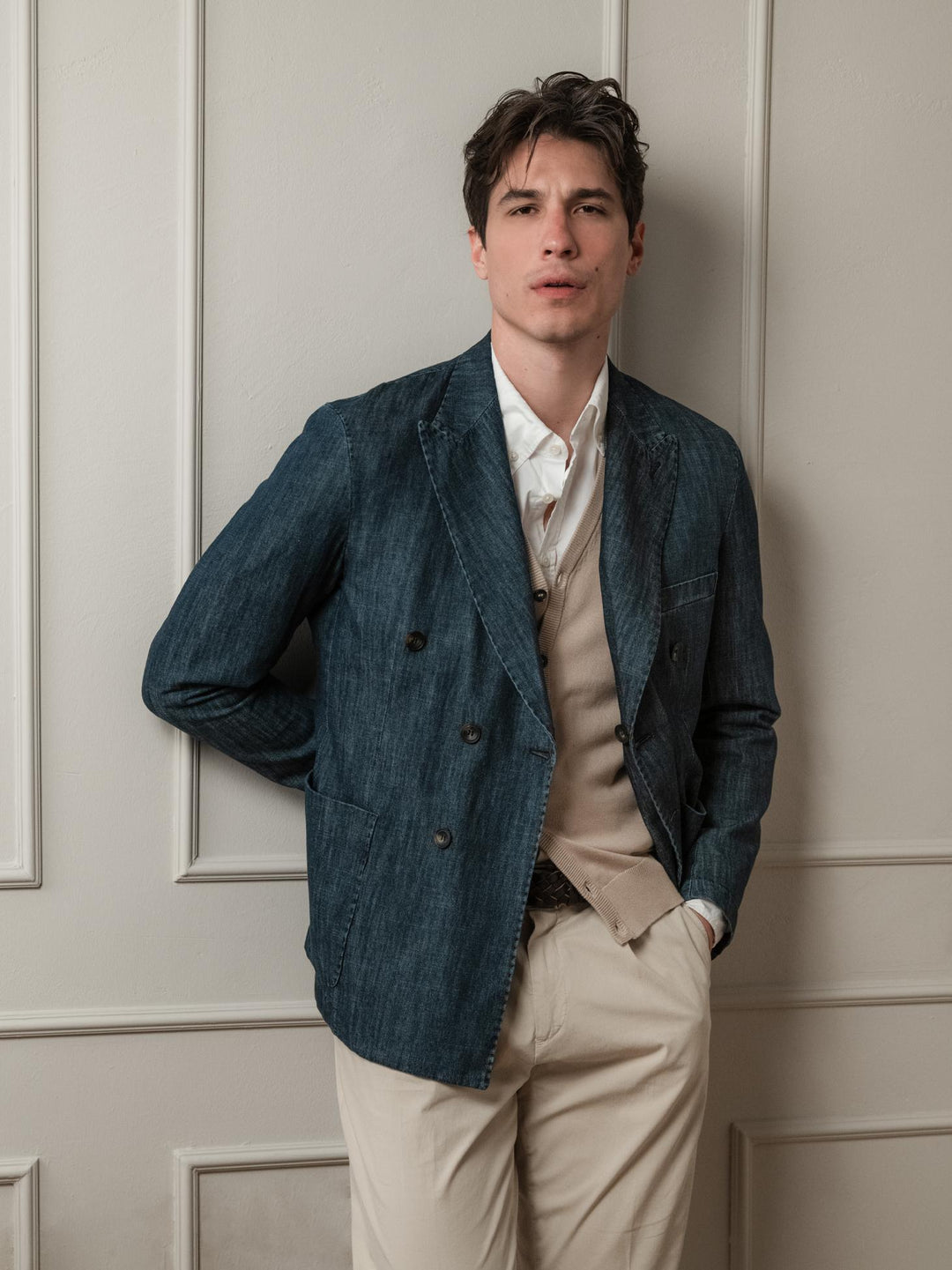 BLAZER DOPPIOPETTO IN DENIM