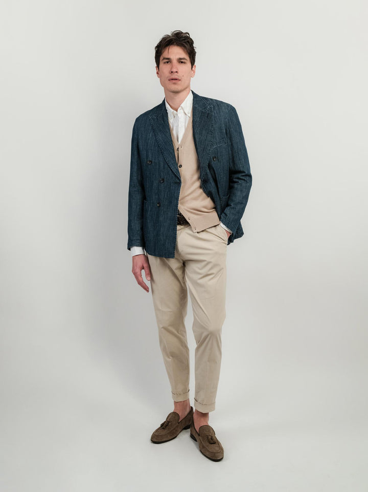 BLAZER DOPPIOPETTO IN DENIM