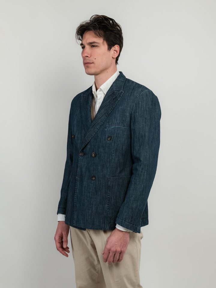 BLAZER DOPPIOPETTO IN DENIM