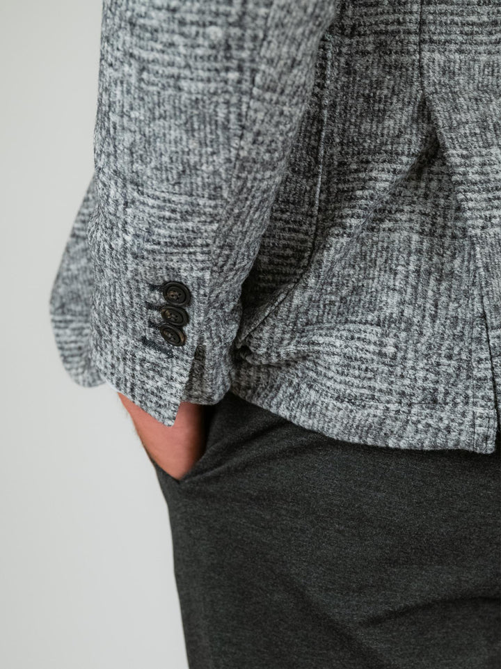 BLAZER MISTO LANA GALLES GRIGIO