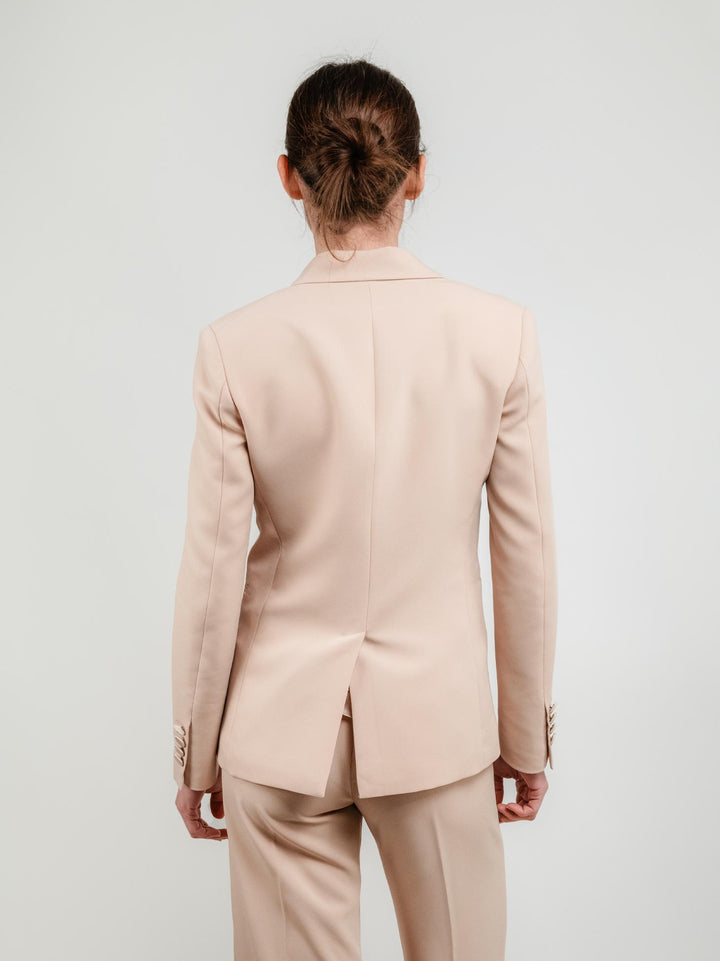 BLAZER MONOPETTO BEIGE