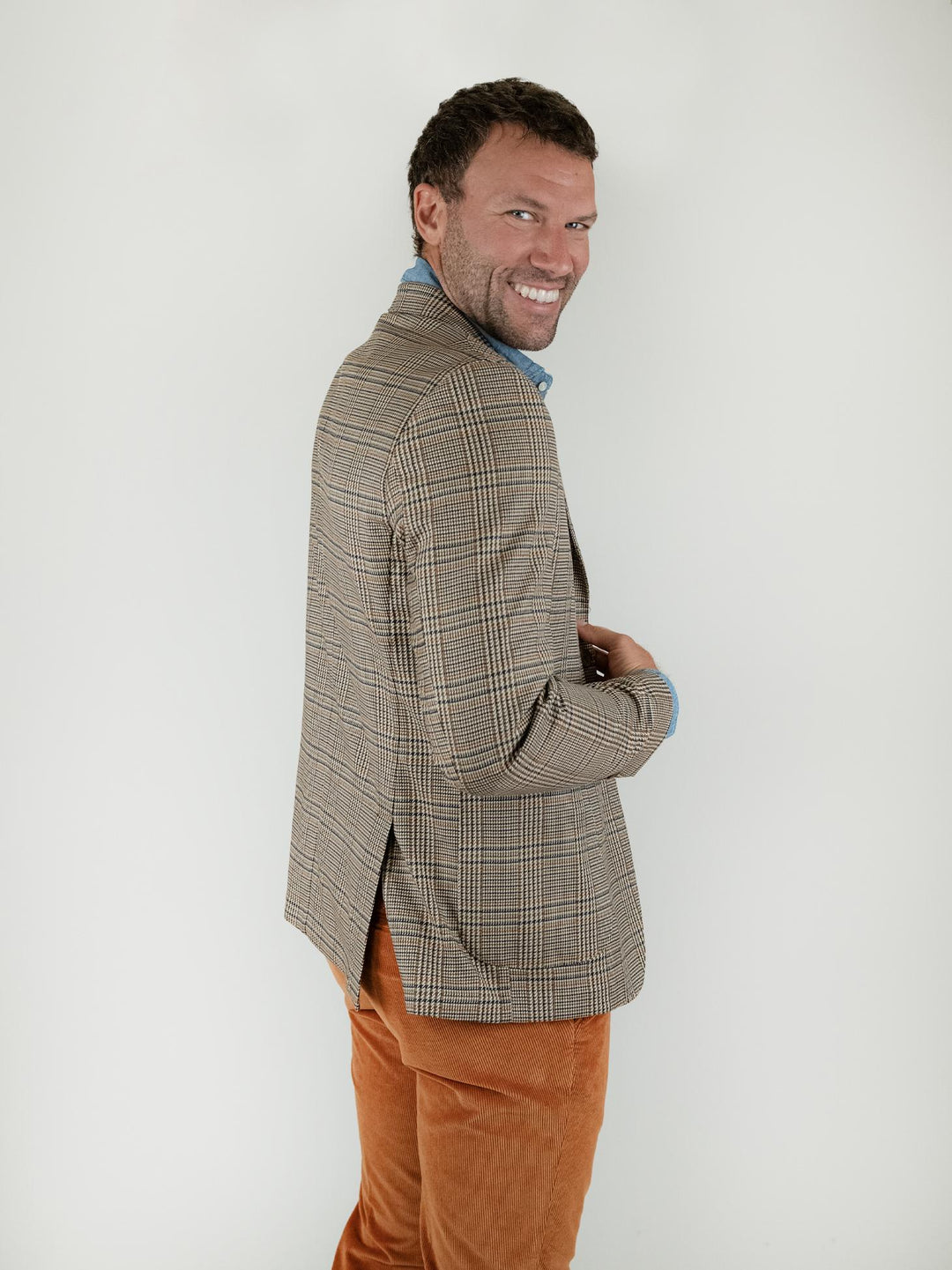 BLAZER PRINCIPE DI GALLES MORO