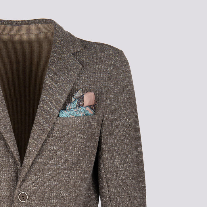 BLAZER SFODERATO IN FANTASIA MELANGE