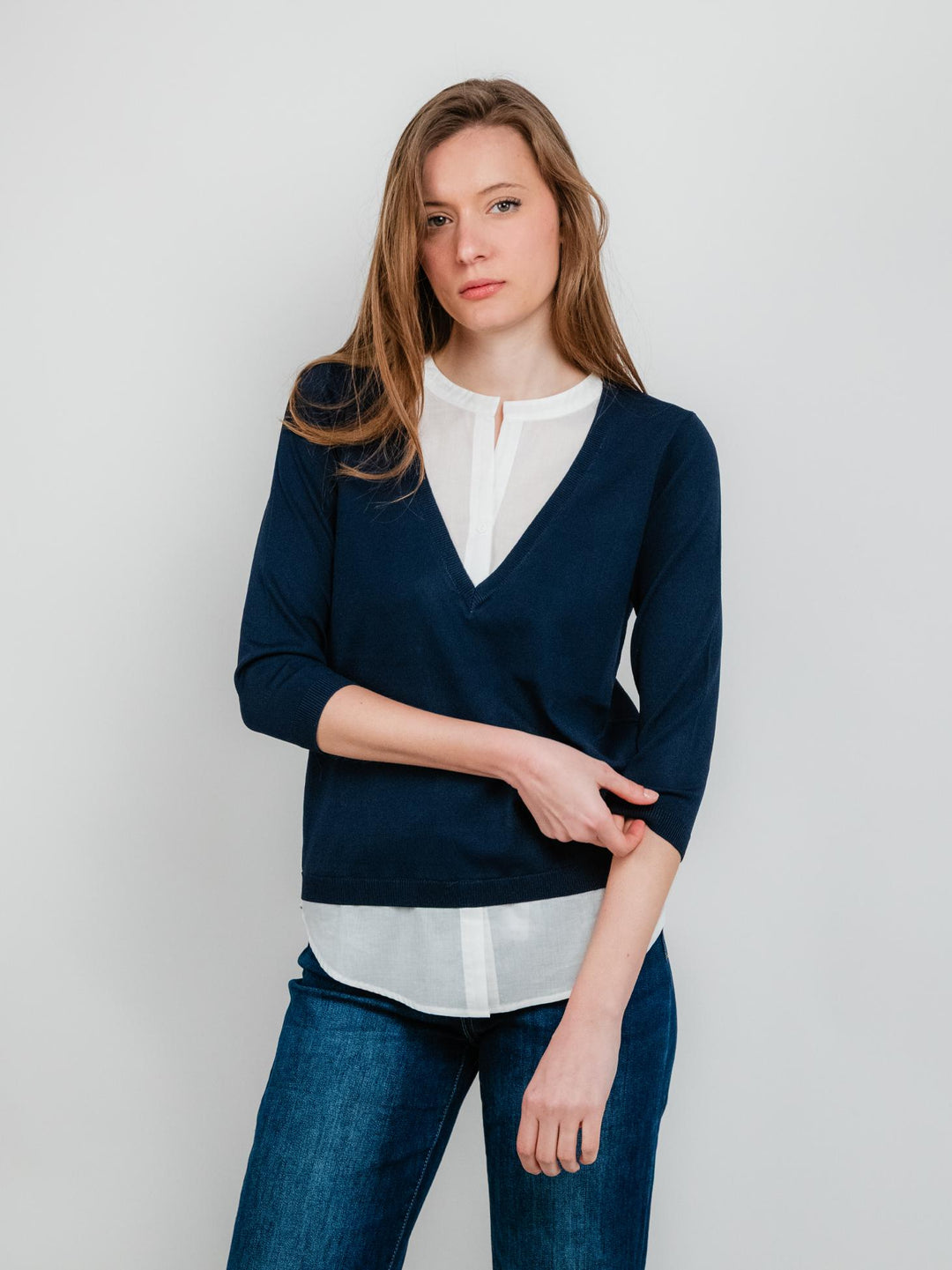 BLUSA BLU NAVY