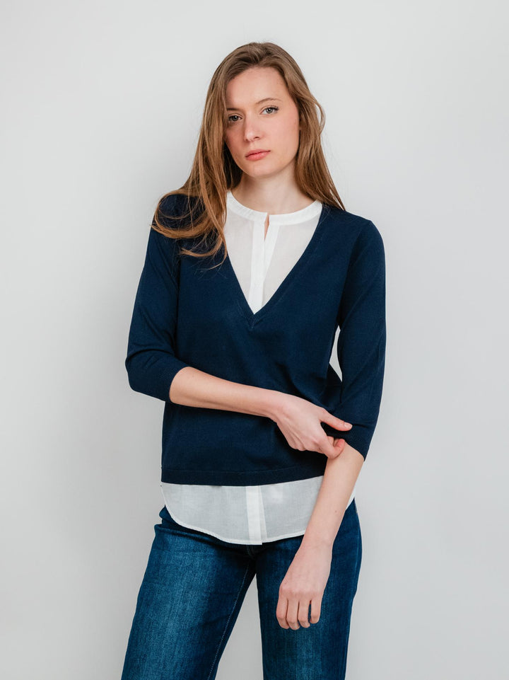 BLUSA BLU NAVY