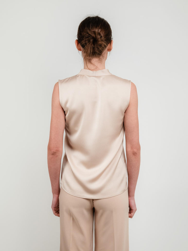 BLUSA COLOR CHAMPAGNE