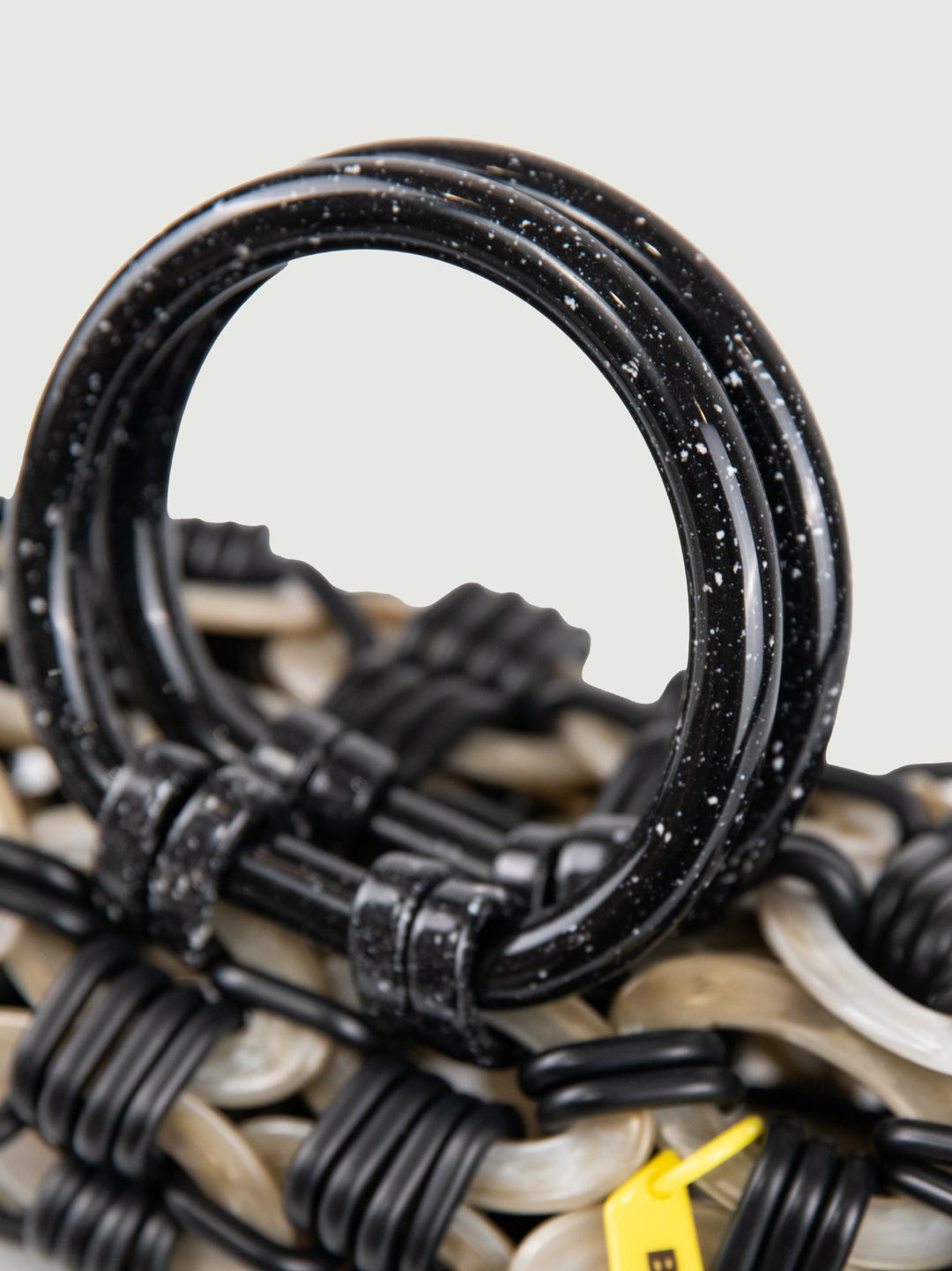 BORSA A MANO LOOP IN RESINA MULTICOLOR LIQUIRIZIA