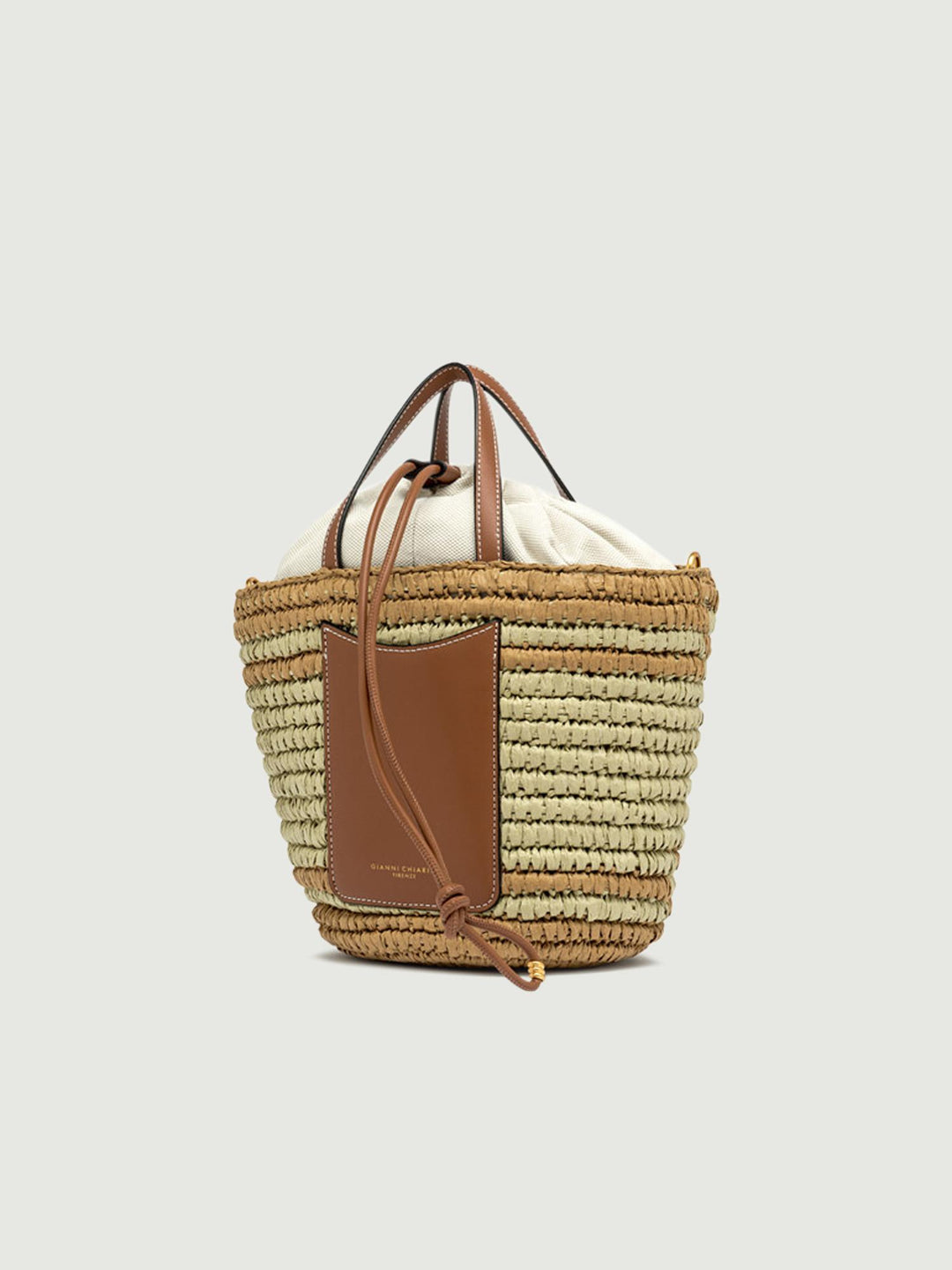 BORSA A MANO MAE CARAMELLO
