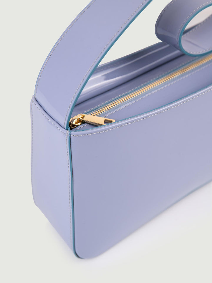 BORSA A SPALLA SEVENTY CARTA ZUCCHERO IN VERNICE