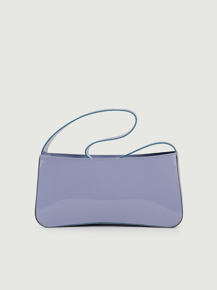 BORSA A SPALLA SEVENTY CARTA ZUCCHERO IN VERNICE