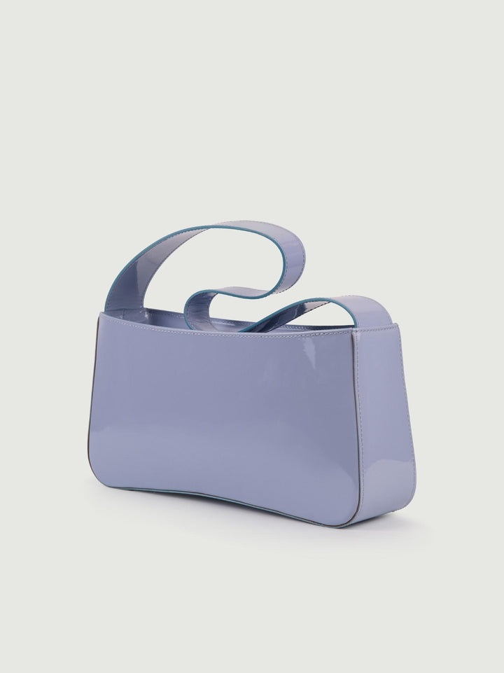 BORSA A SPALLA SEVENTY CARTA ZUCCHERO IN VERNICE