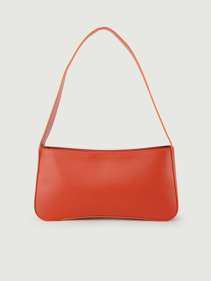 BORSA A SPALLA SEVENTY MATTONE