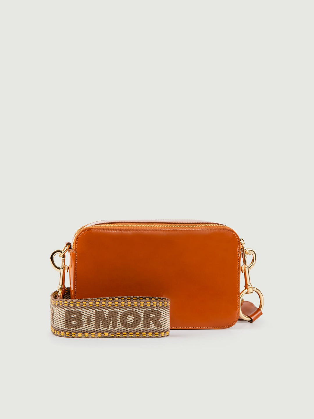 BORSA A TRACOLLA MAXI YOURS MATTONE IN PELLE VERNICE