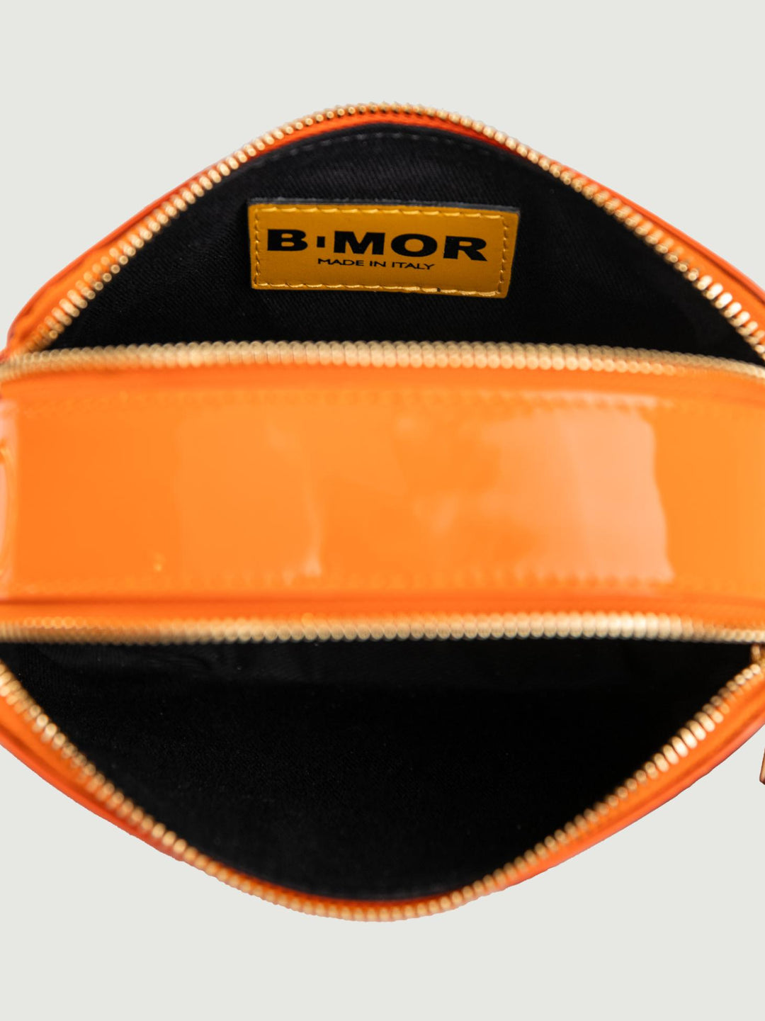BORSA A TRACOLLA YOURS ARANCIONE IN PELLE VERNICE