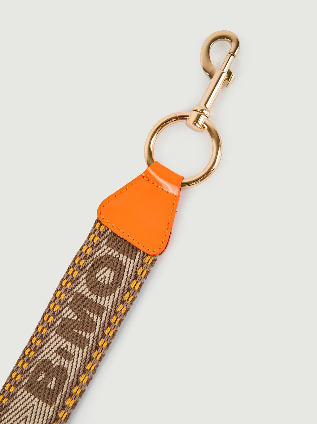 BORSA A TRACOLLA YOURS ARANCIONE IN PELLE VERNICE