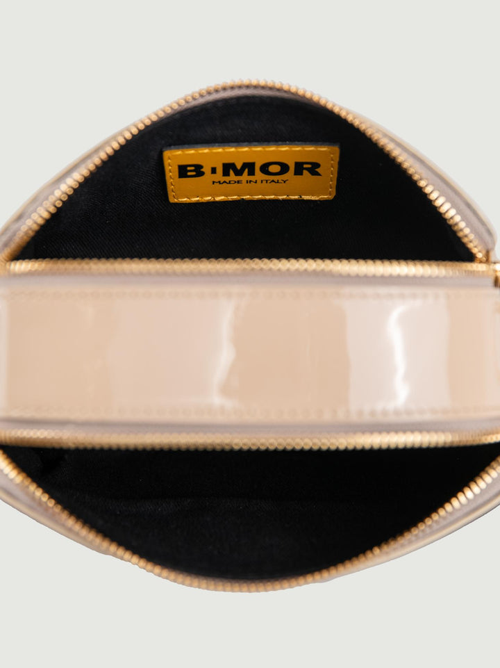 BORSA A TRACOLLA YOURS BEIGE IN PELLE VERNICE