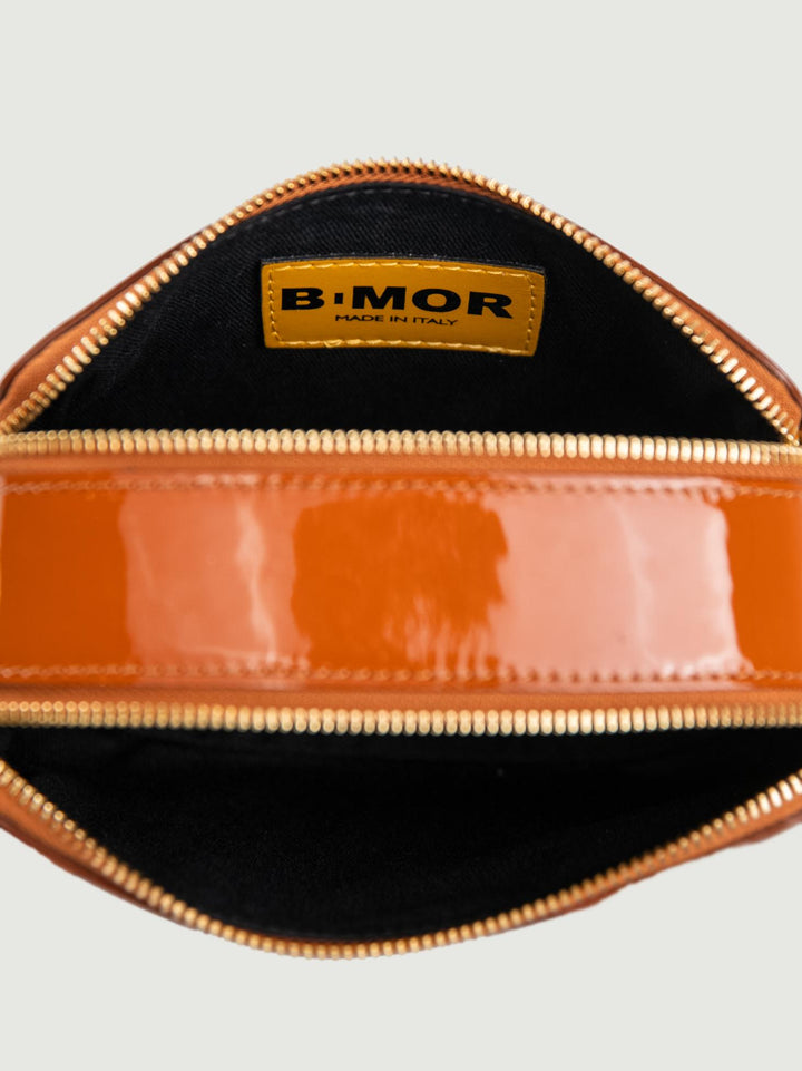 BORSA A TRACOLLA YOURS MATTONE IN PELLE VERNICE