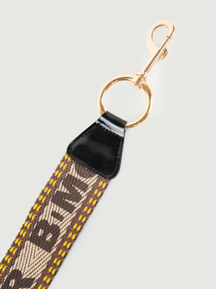 BORSA A TRACOLLA YOURS NERA IN PELLE VERNICE