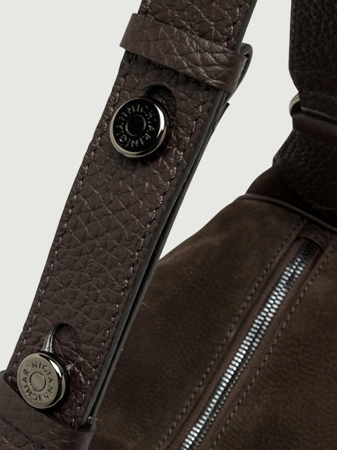 BORSA CHARLOTTE IN NABUK TESTA MORO