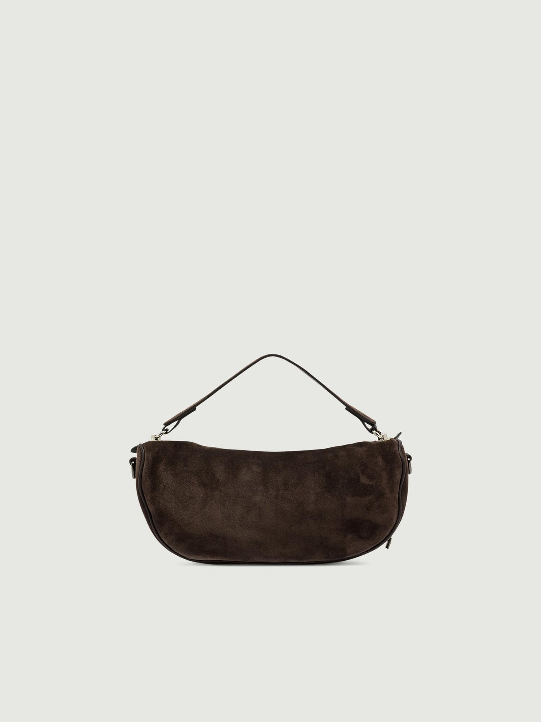 BORSA CINDY IN CAMOSCIO MOKA
