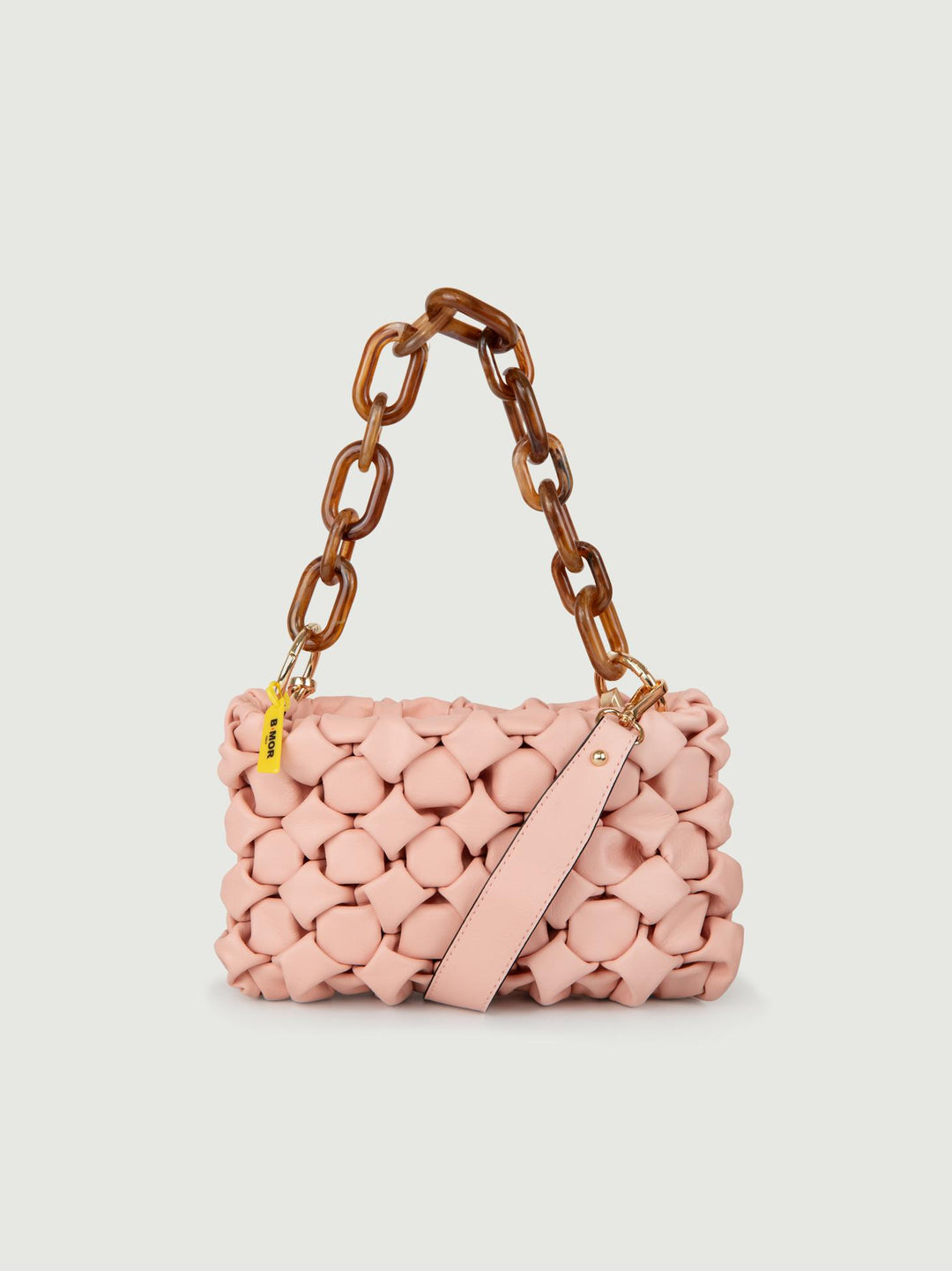 BORSA CURLY IN PELLE INTRECCIATA CIPRIA
