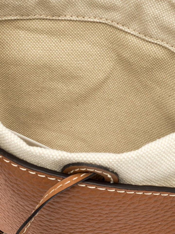 BORSA DA SPALLA ASIA CARAMELLO & SABBIA