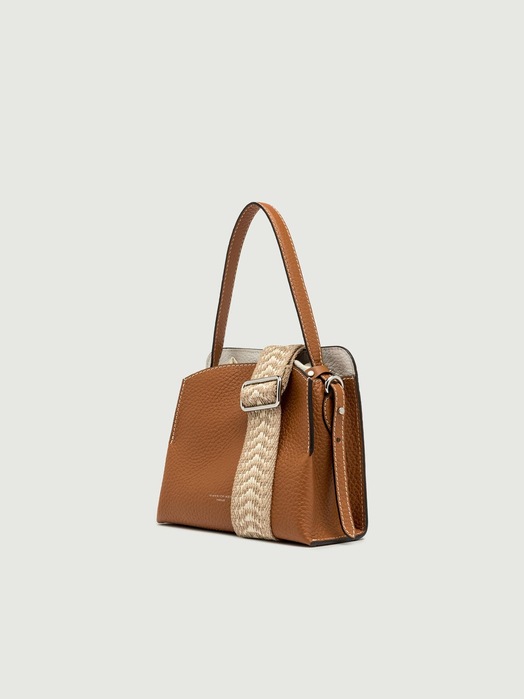 BORSA DA SPALLA ASIA CARAMELLO & SABBIA