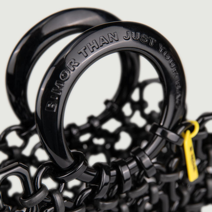 BORSA DOLL IN RESINA NERA