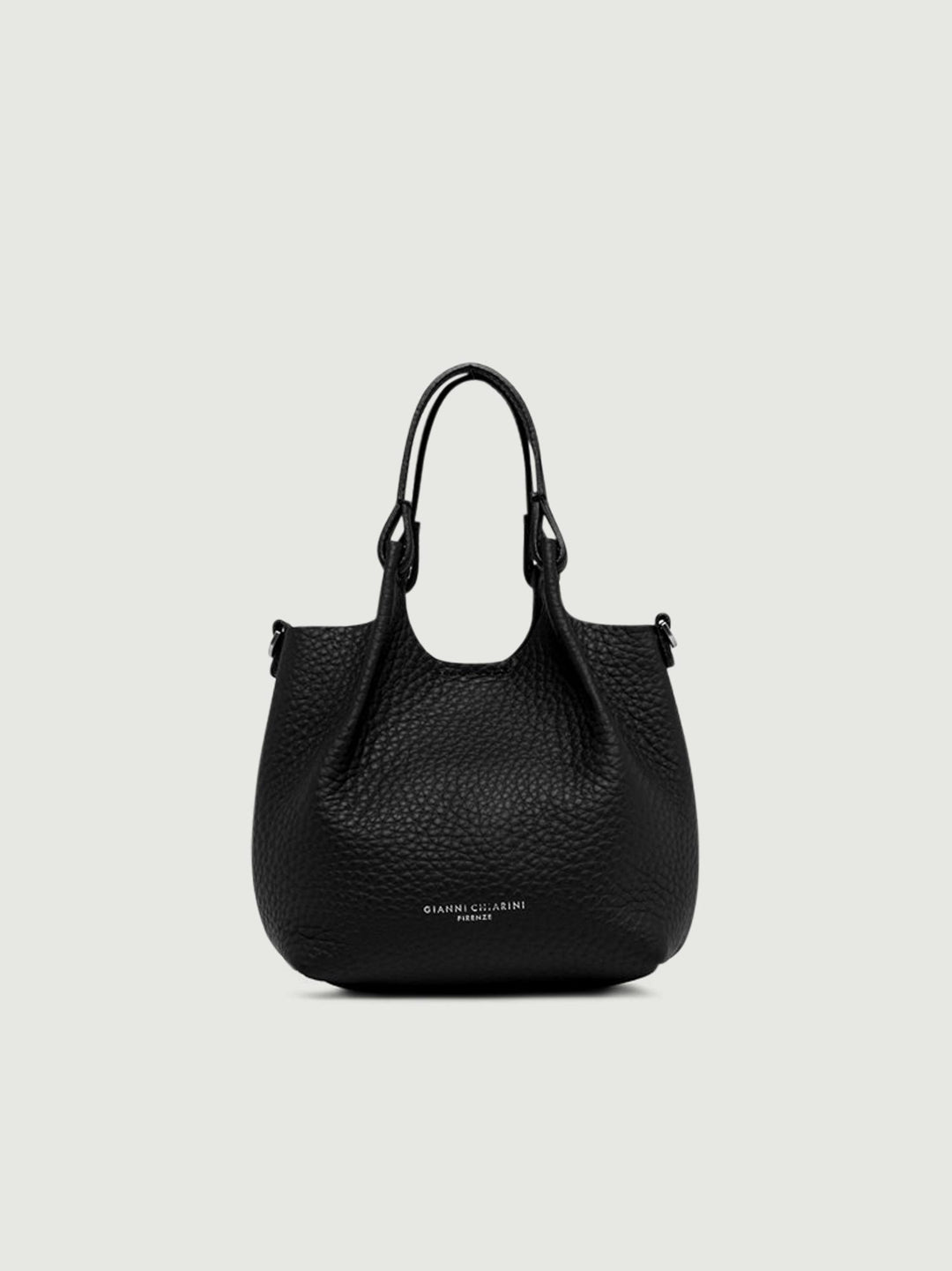 BORSA DUA MINI IN PELLE NERA