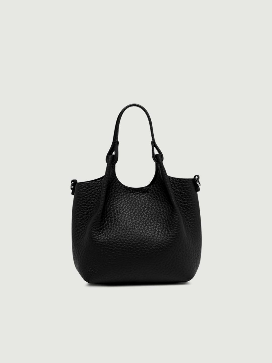 BORSA DUA MINI IN PELLE NERA
