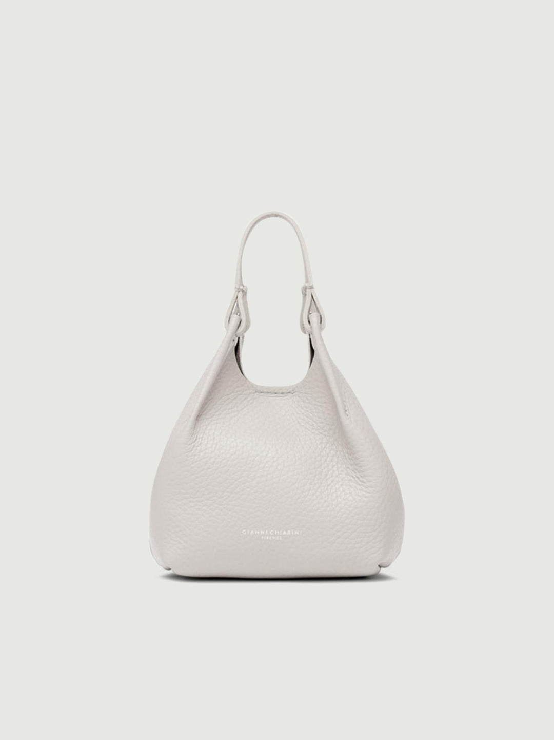 BORSA DUA MINI IN PELLE SABBIA