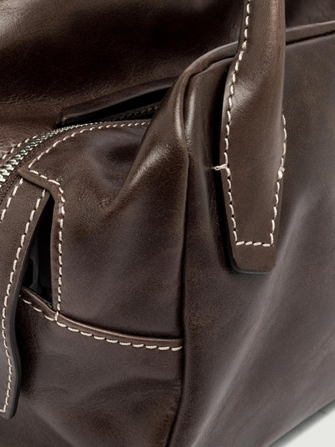 BORSA EMILY A BAULETTO IN PELLE VINTAGE