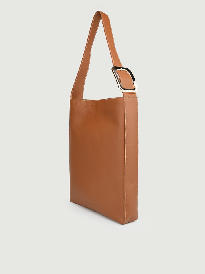 BORSA GRACE IN PELLE COGNAC